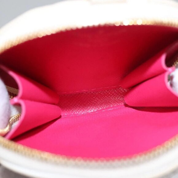 LOUIS VUITTON Damier Azur Vivienne Porte Monnaie Ron Coin N60493 LV Auth ac3633 - Picture 10 of 16